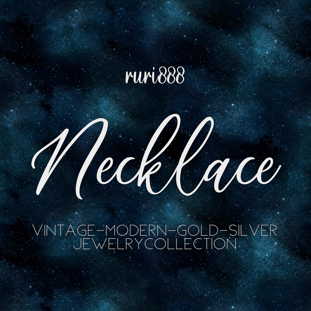 Live Show NECKLACE as shown.